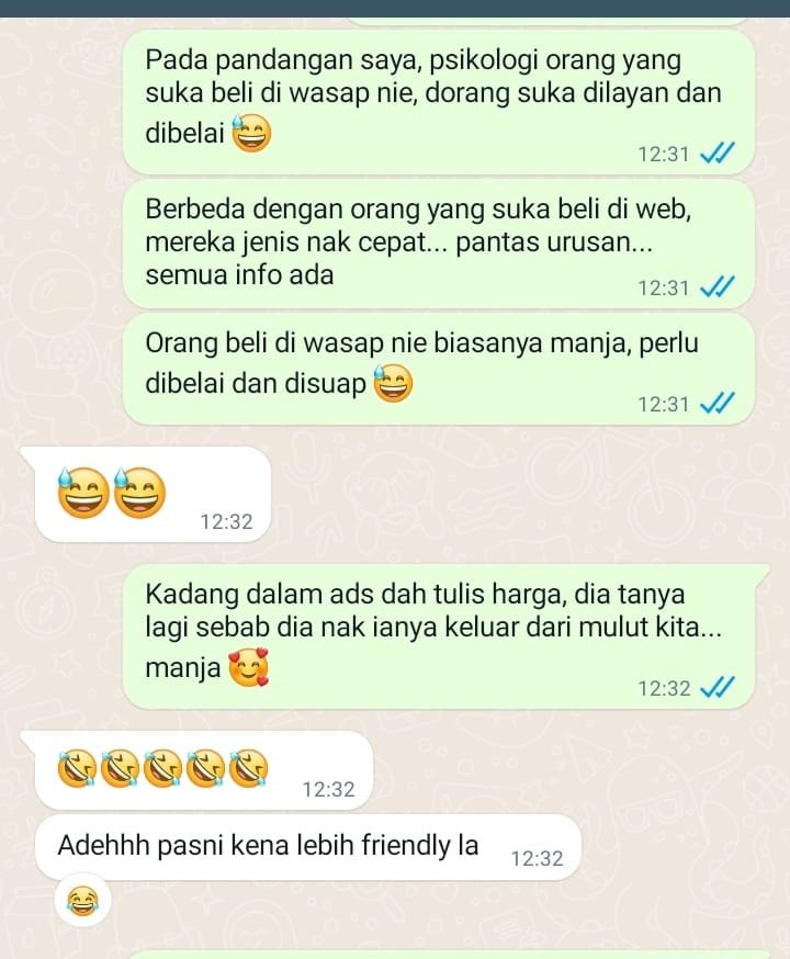 panduan melayan pelanggan di whatsapp