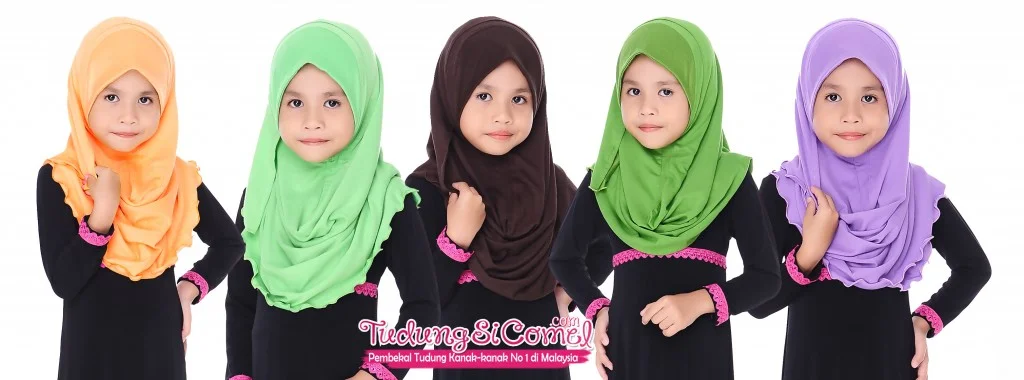 instant shawl hybrid kanak-kanak