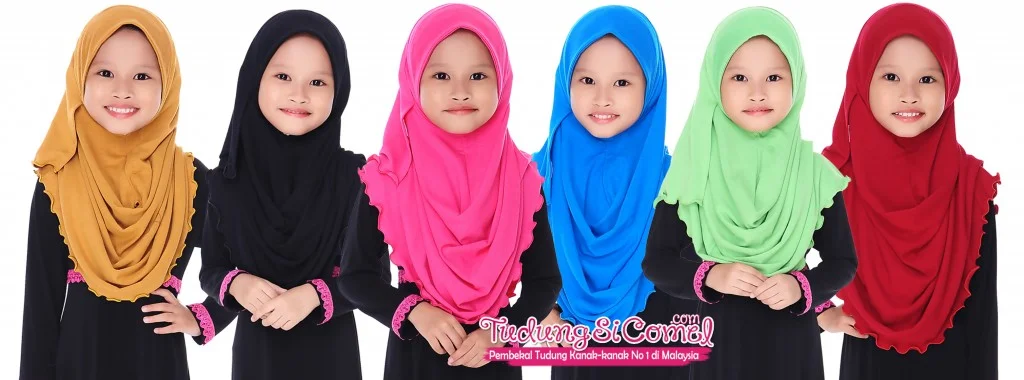 instant shawl hybrid kanak-kanak