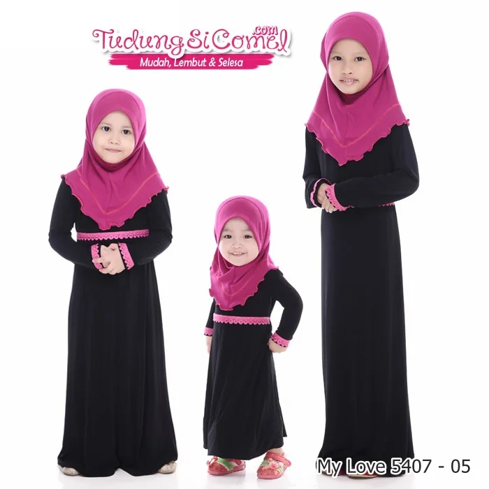 Tudung kanak-kanak Mudah, Lembut & Selesa