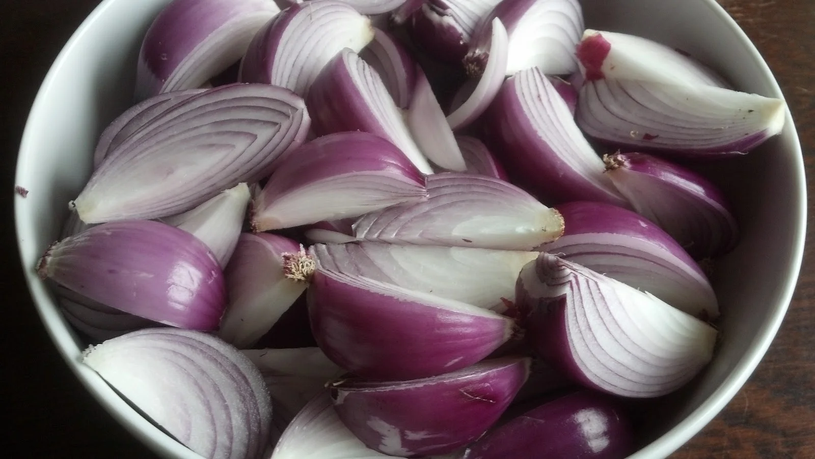 onions in bowl