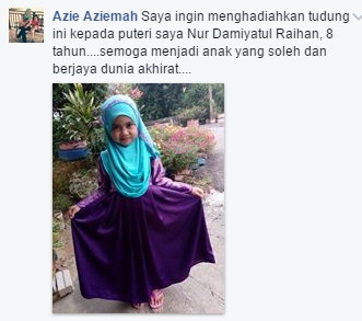 Pemenang Instant Shawl Putri - Azie Aziemah