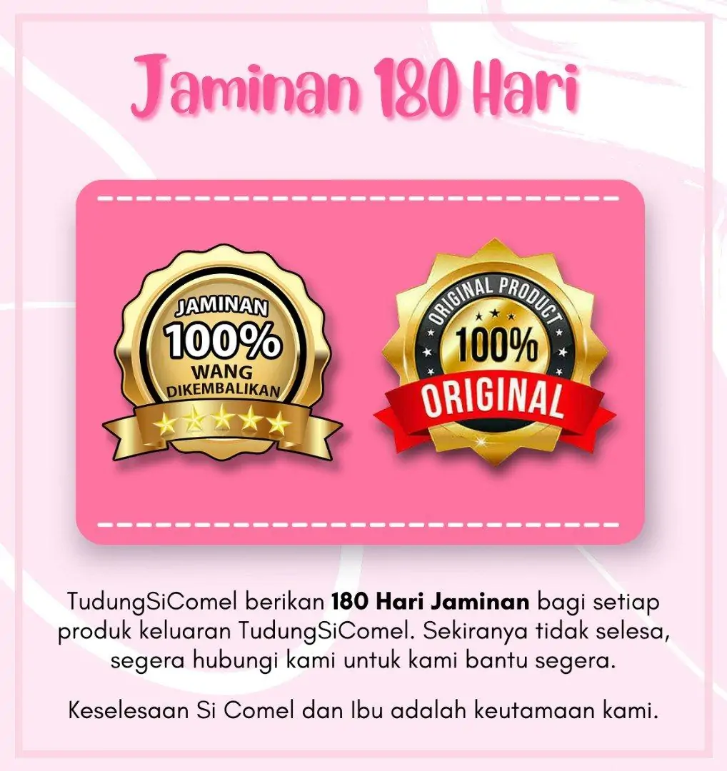 Tudung Sekolah Dua Lapis : Jaminan 180 hari tudungsicomel