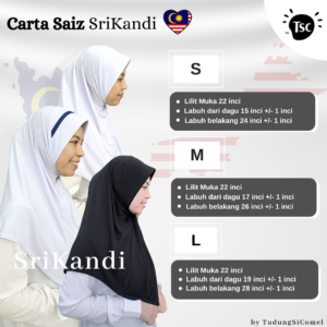 SIZE CHART SRIKANDI TUDUNGSICOMEL