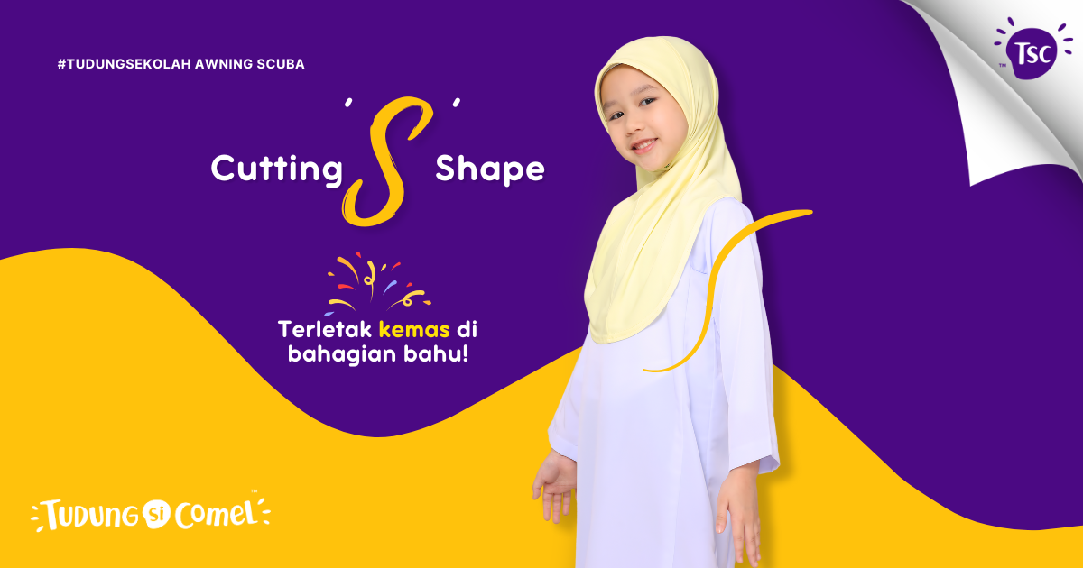 tudung sekolah rendah