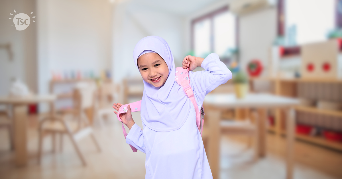 tudung sekolah