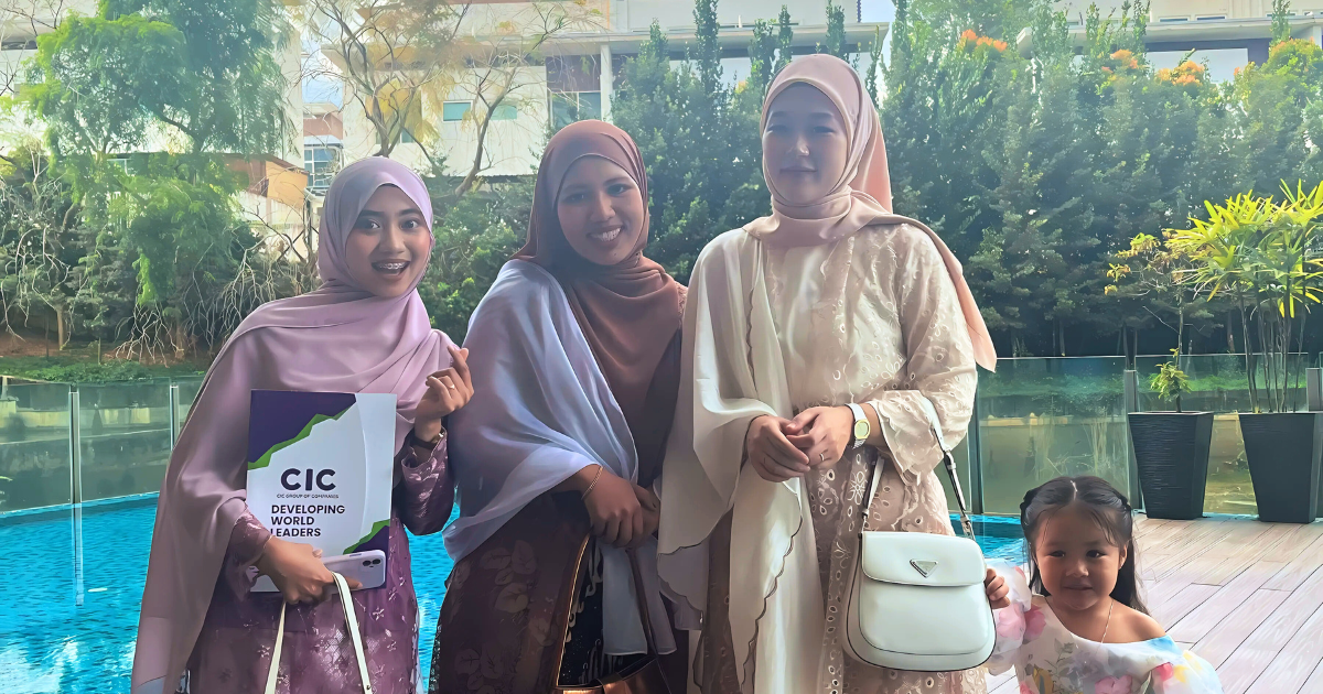 TudungSiComel Bersama Durian Kimchi dan Reena di Open House CIC Group
