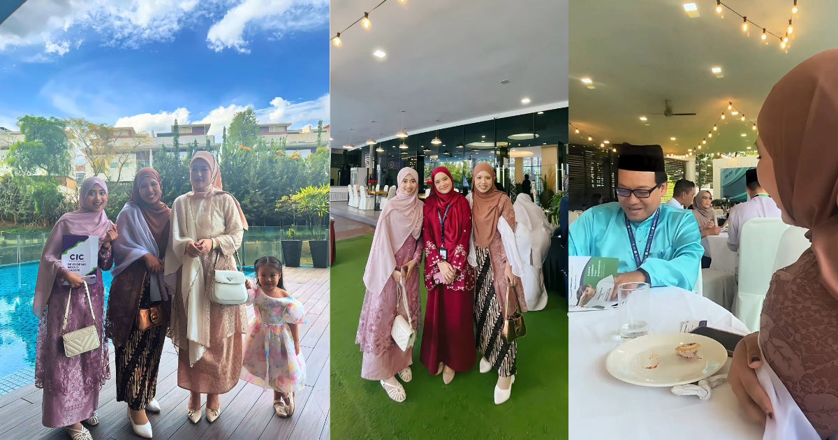 Momen Mesra TudungSiComel di Majlis Aidilfitri CIC Group 2025 di Cyberjaya