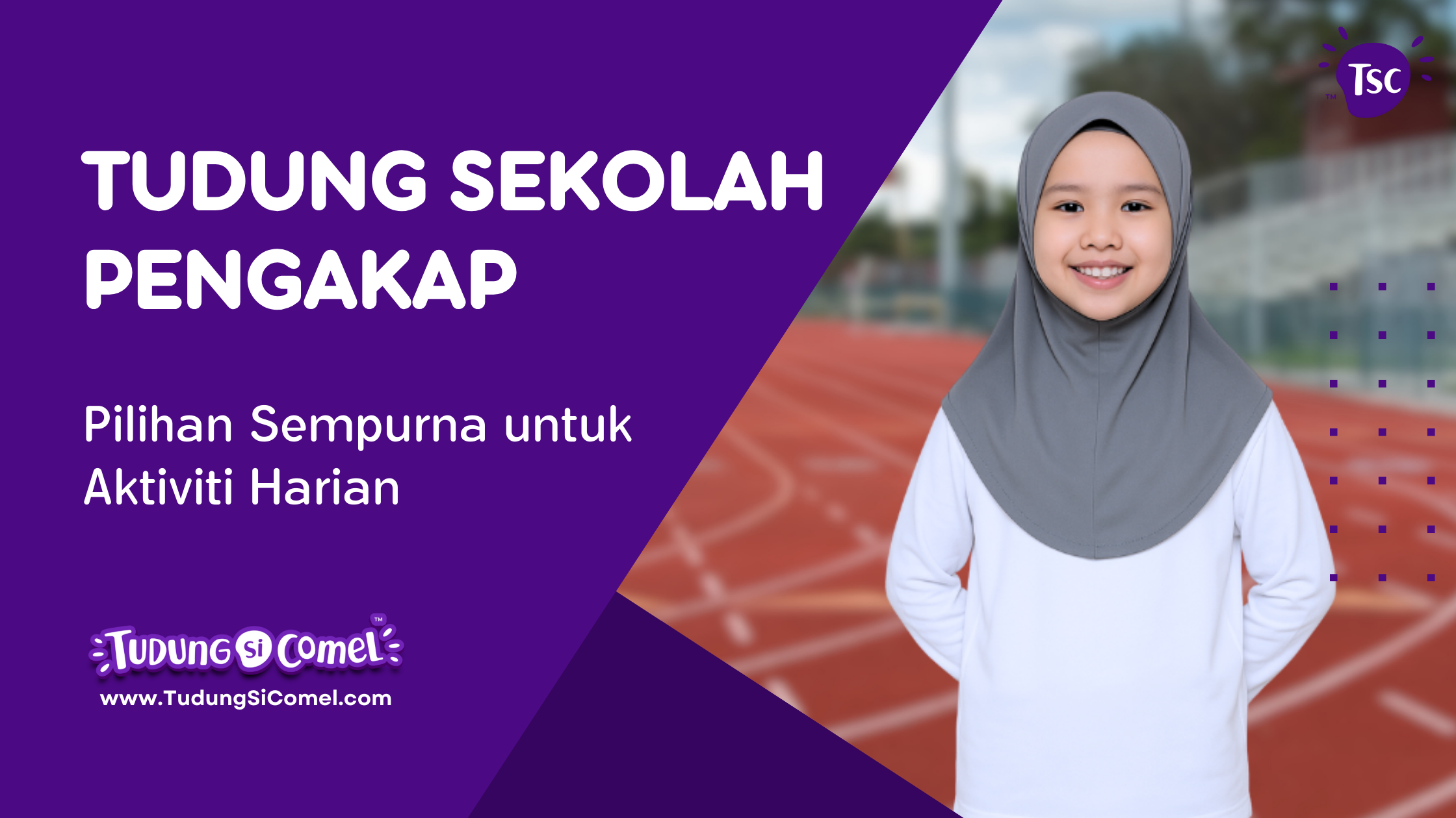 Tudung Sekolah Pengakap