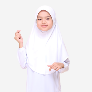 Tudung Sekolah Awning Lembut