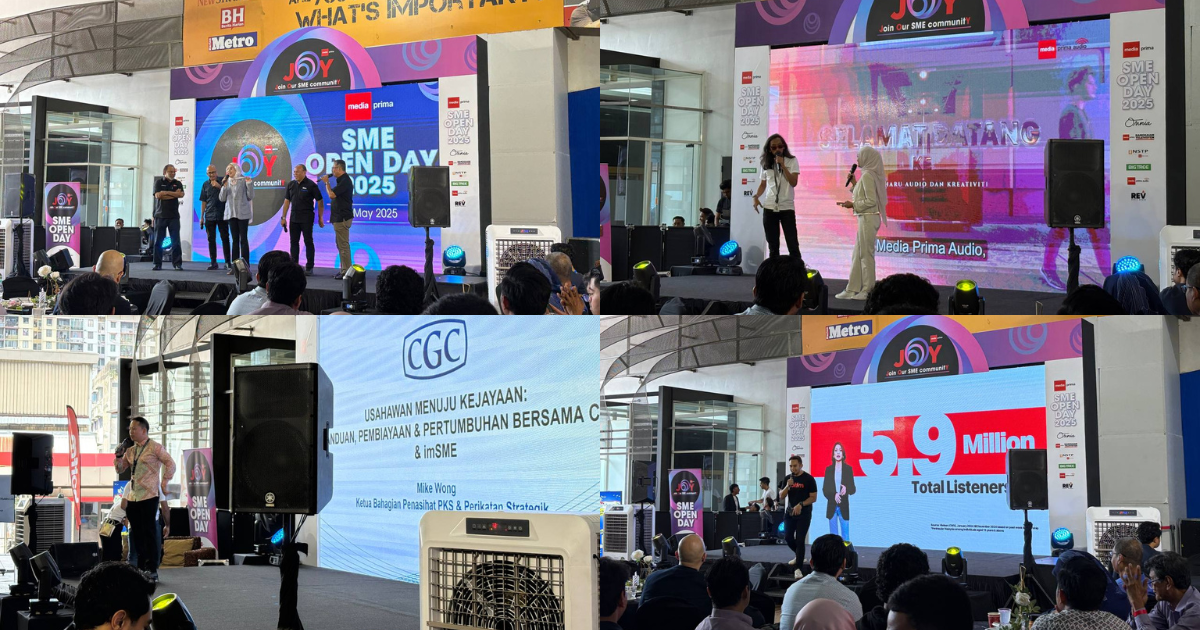 Pengalaman SME tempatan di acara Media Prima