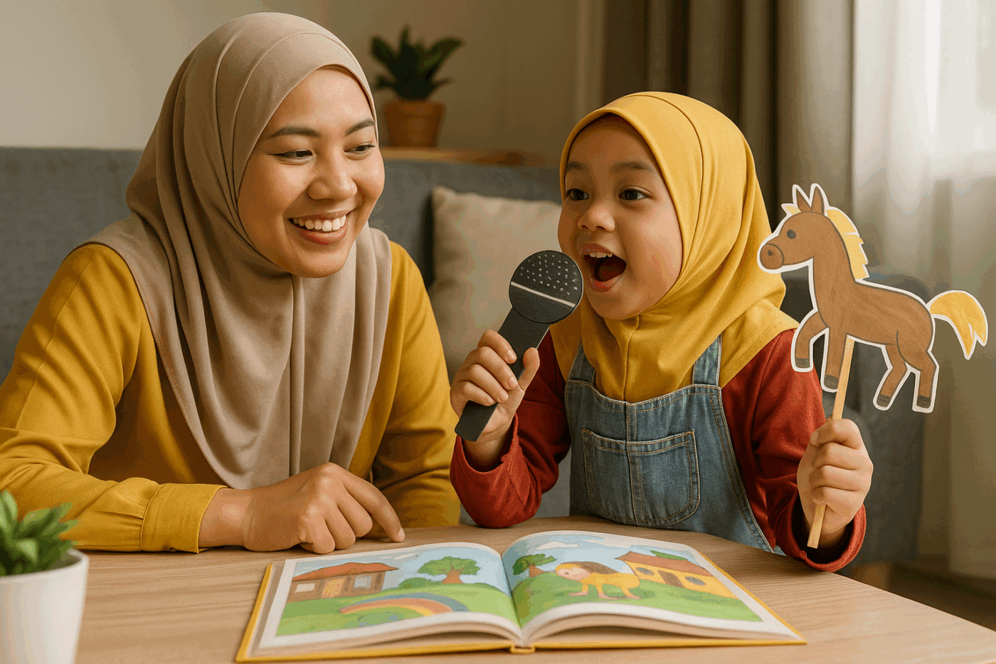 cara latih anak bercakap dengan yakin – aktiviti cuti sekolah di rumah
