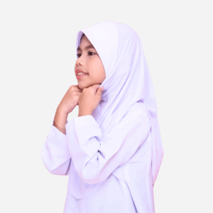Tudung Sekolah Awning Scuba Berdagu