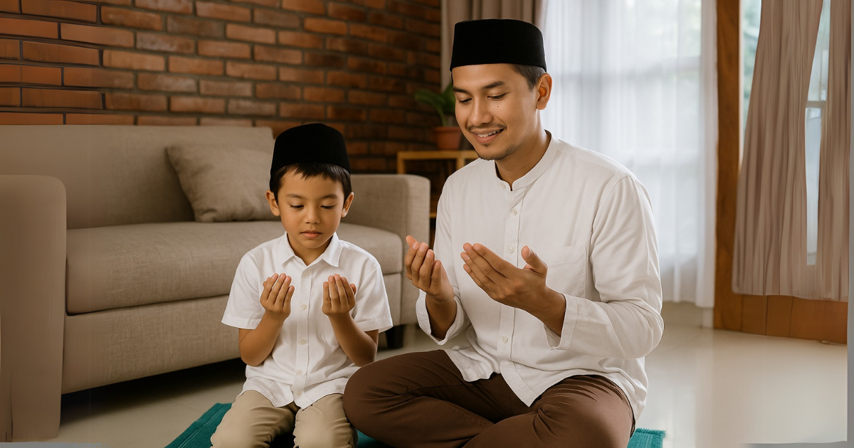 Ajar Anak Solat Sejak Kecil