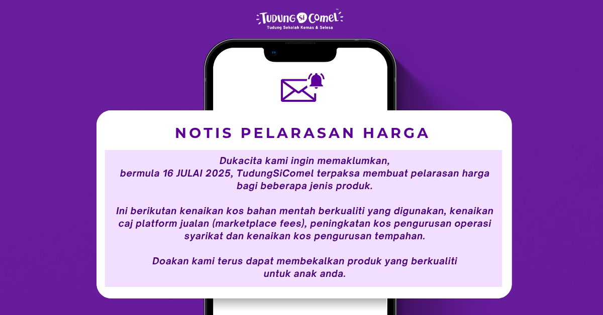 notis pelarasan harga