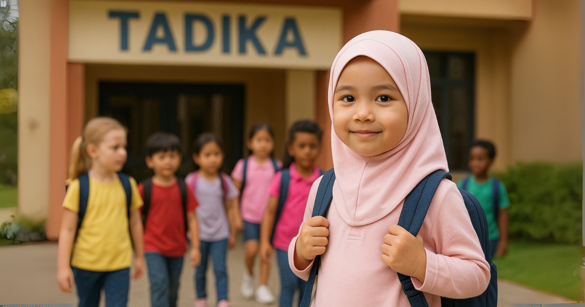Pengalaman Pertama Hantar Anak ke Tadika