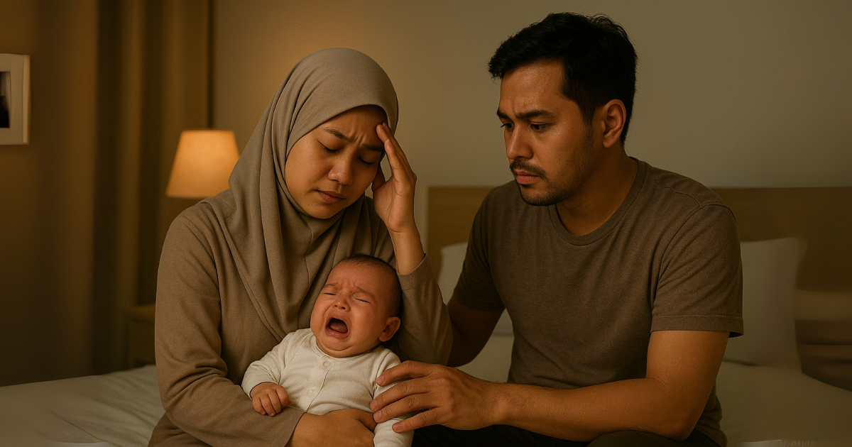 Kenapa Bayi Menangis Waktu Malam