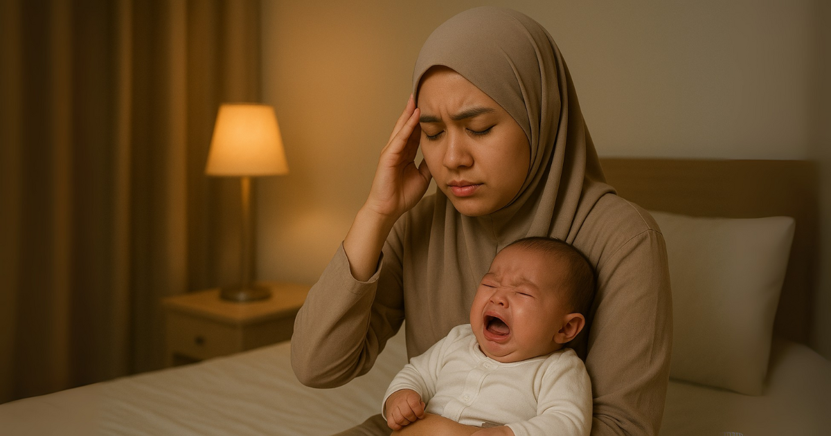 Punca bayi menangis waktu malam