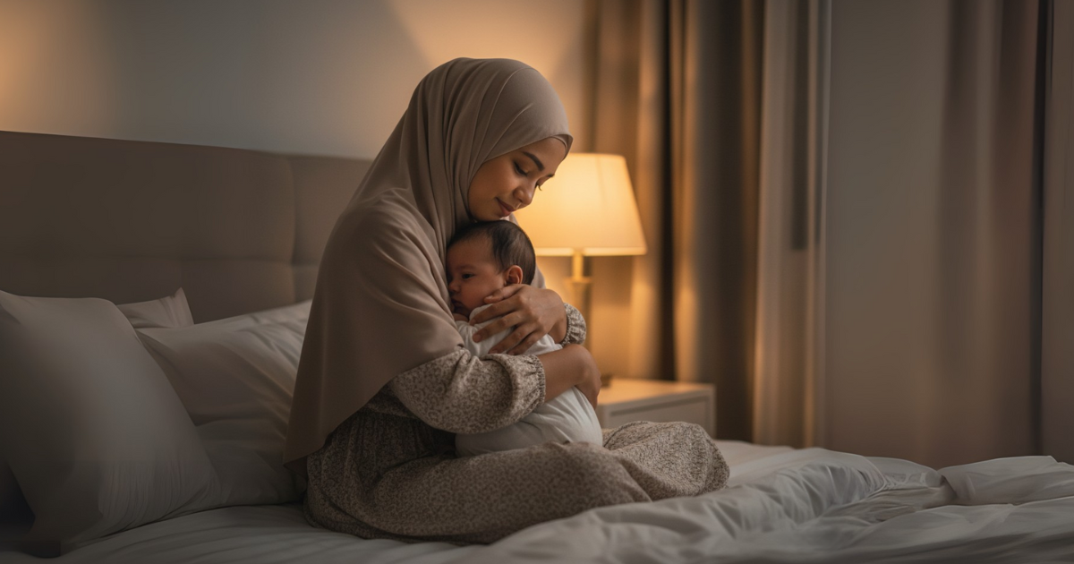 bayi rindu pelukan ibu