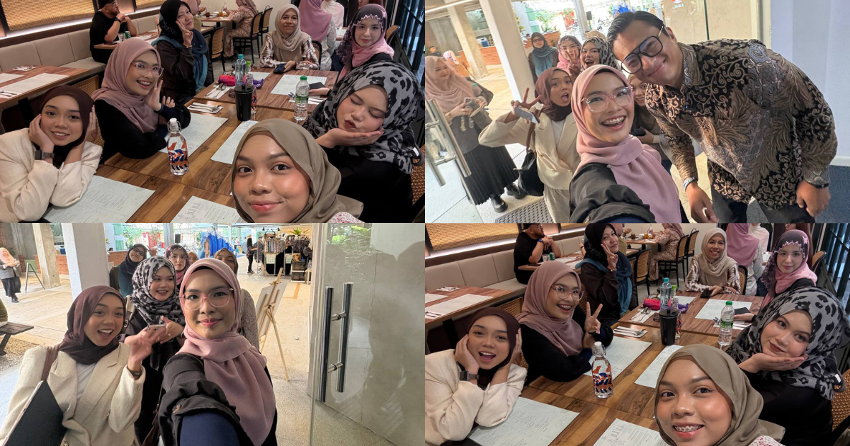 tudungsicomel ke seminar