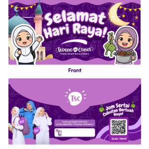 Sampul Raya TudungSiComel 2026 (5pcs/pack)