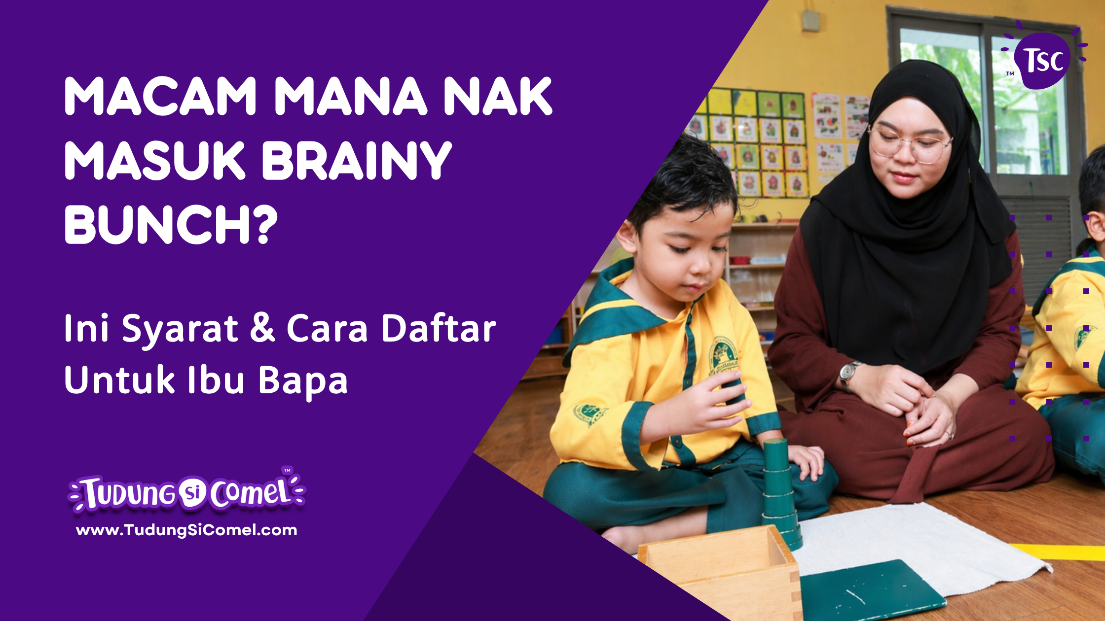 Macam Mana Nak Masuk Brainy Bunch