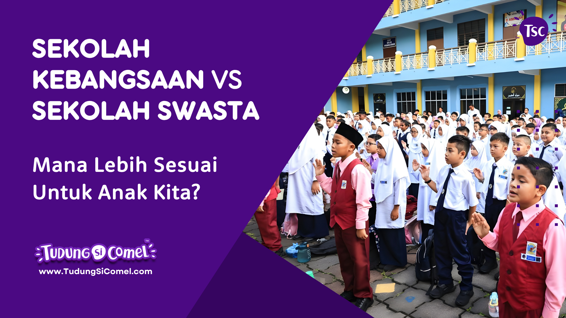Sekolah Kebangsaan vs Sekolah Swasta
