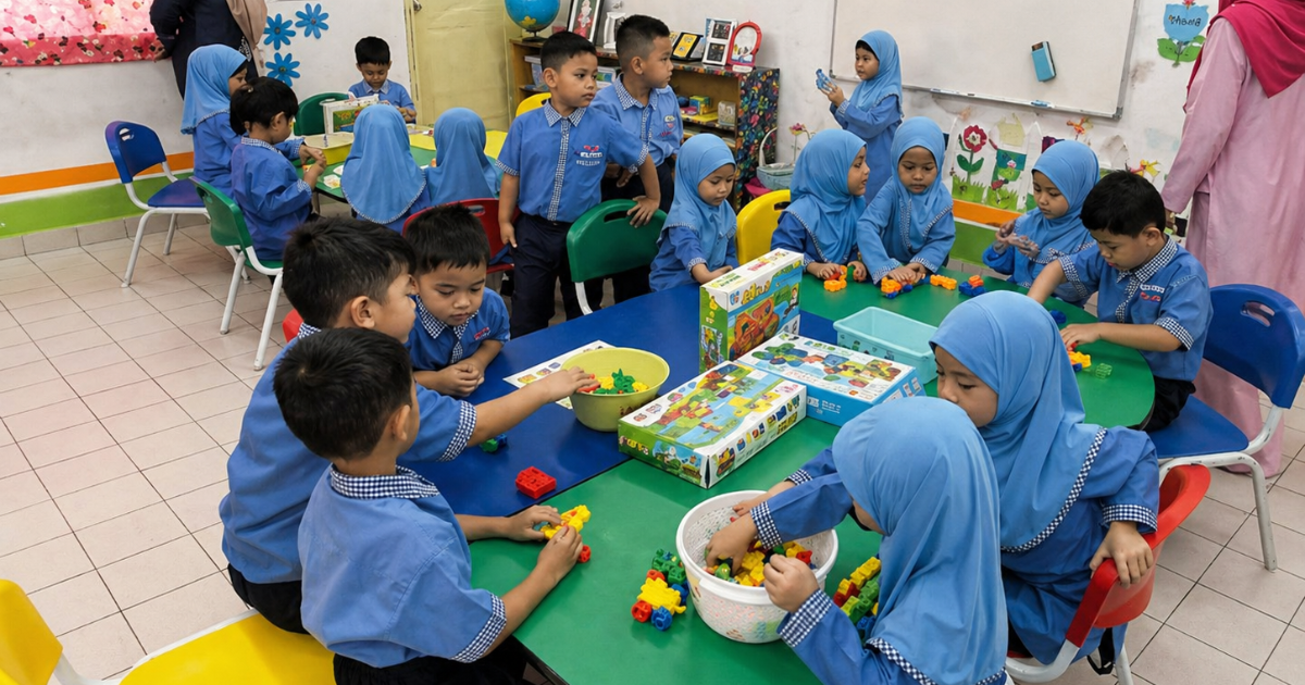 cara daftar tadika kemas