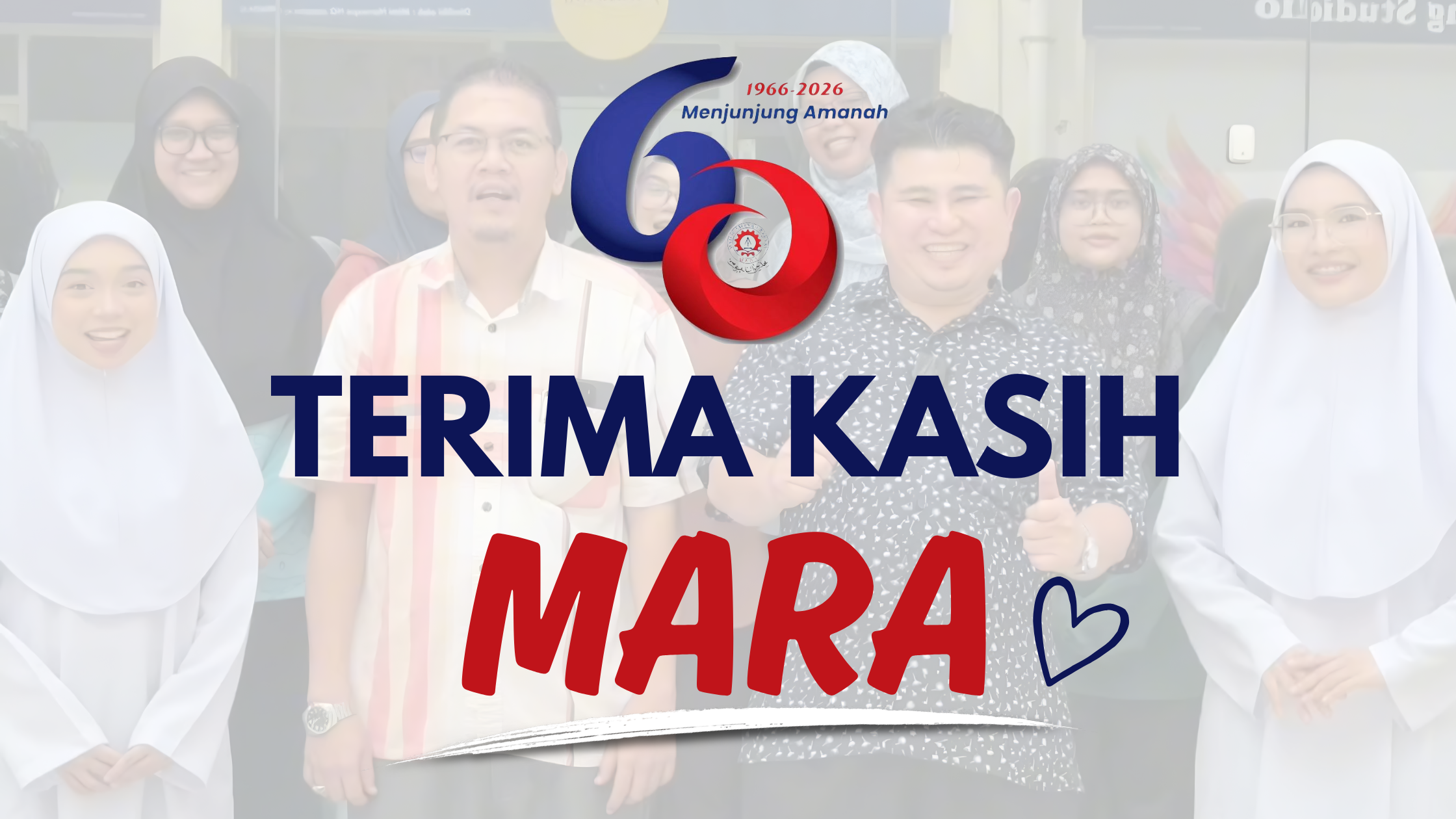 terima kasih mara 60tahun