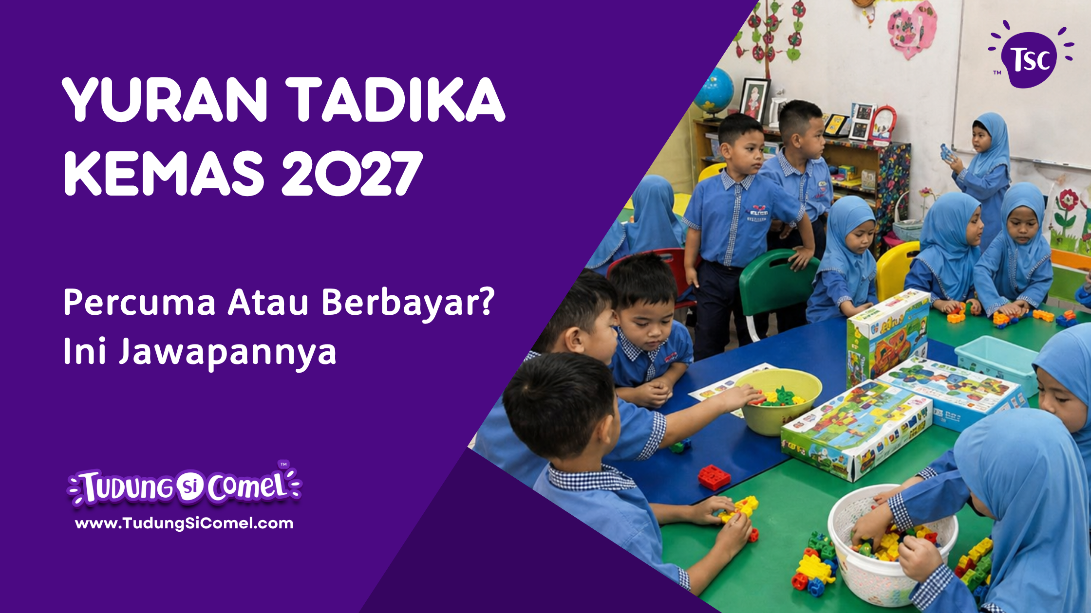 yuran tadika kemas 2027