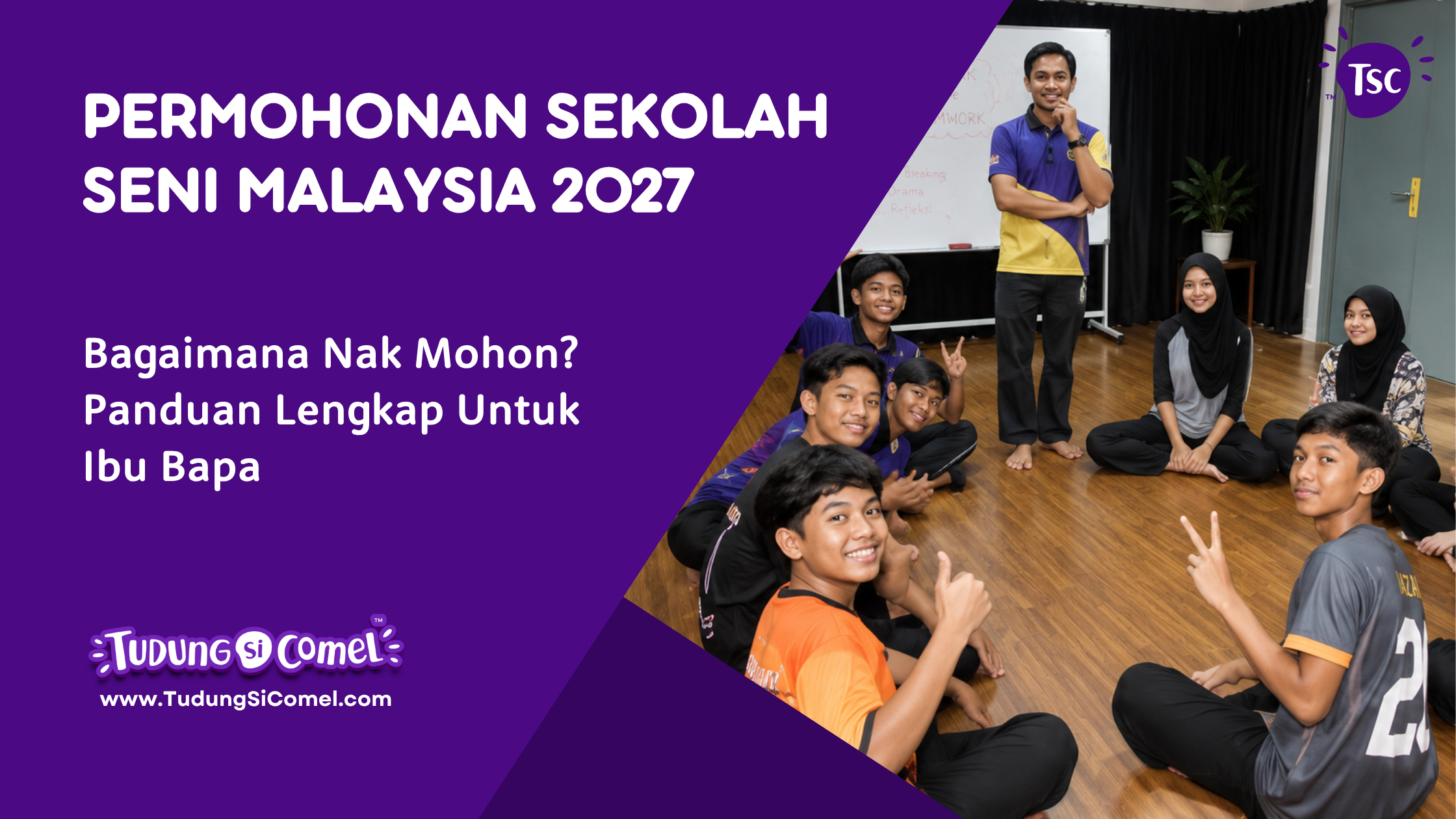 Permohonan Sekolah Seni Malaysia 2027