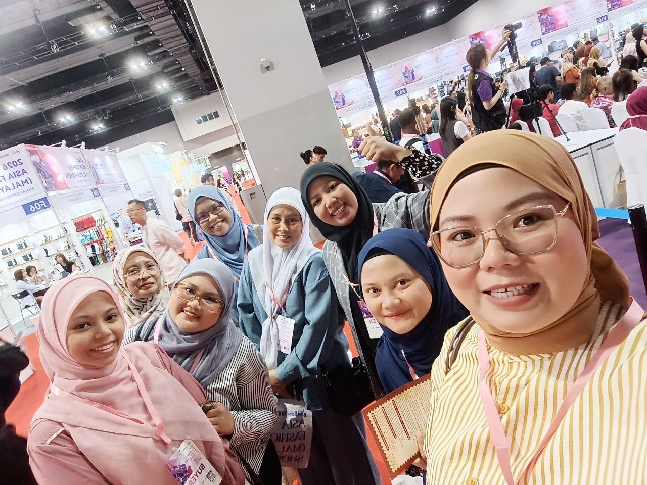 Kunjungan TudungSiComel ke Asia Fashion (Malaysia) Show 2026