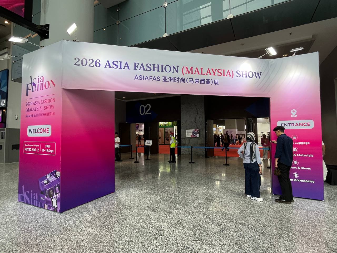 Meneroka Pembekal Fabrik dan Tekstil di MITEC Kuala Lumpur