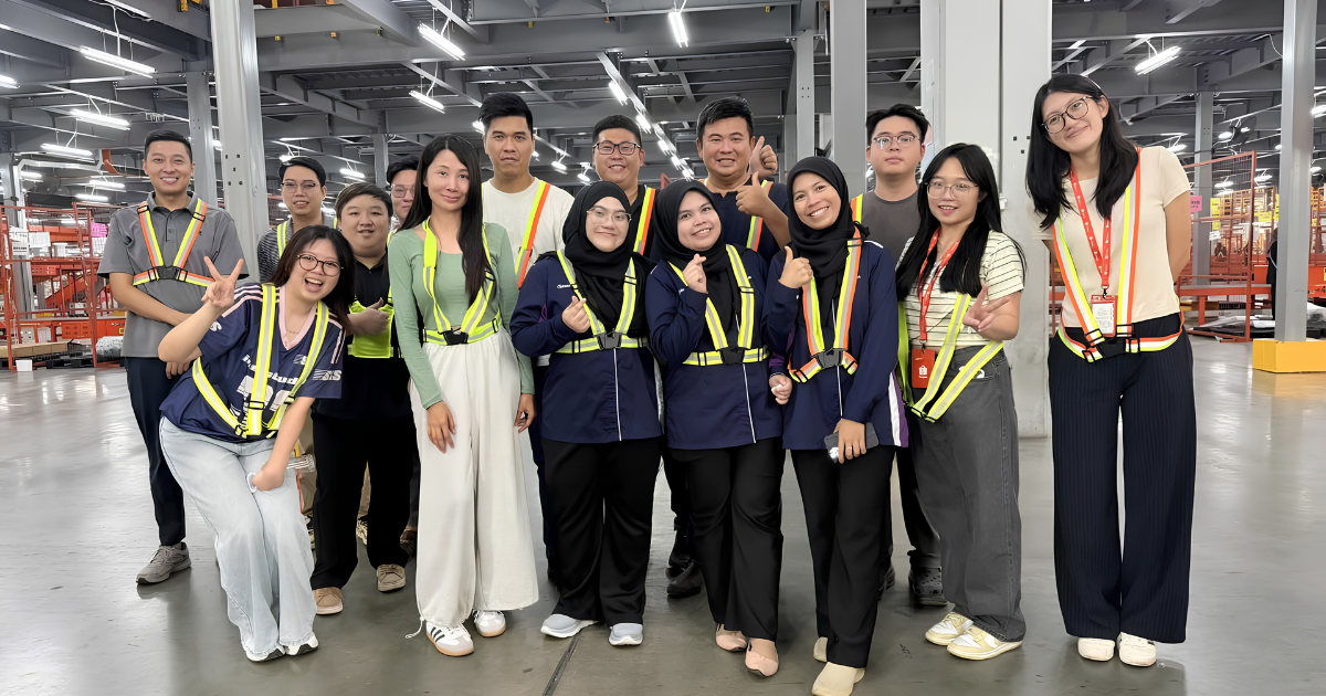 Lawatan TudungSiComel ke Shopee Warehouse