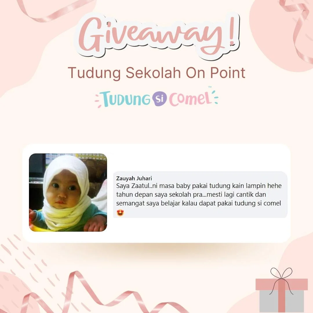 tudung sekolah tudungsicomel