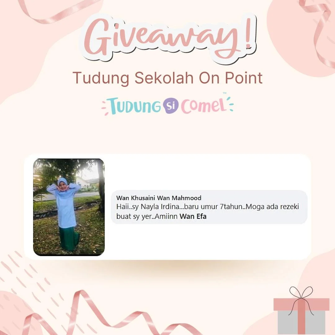 tudung sekolah tudungsicomel