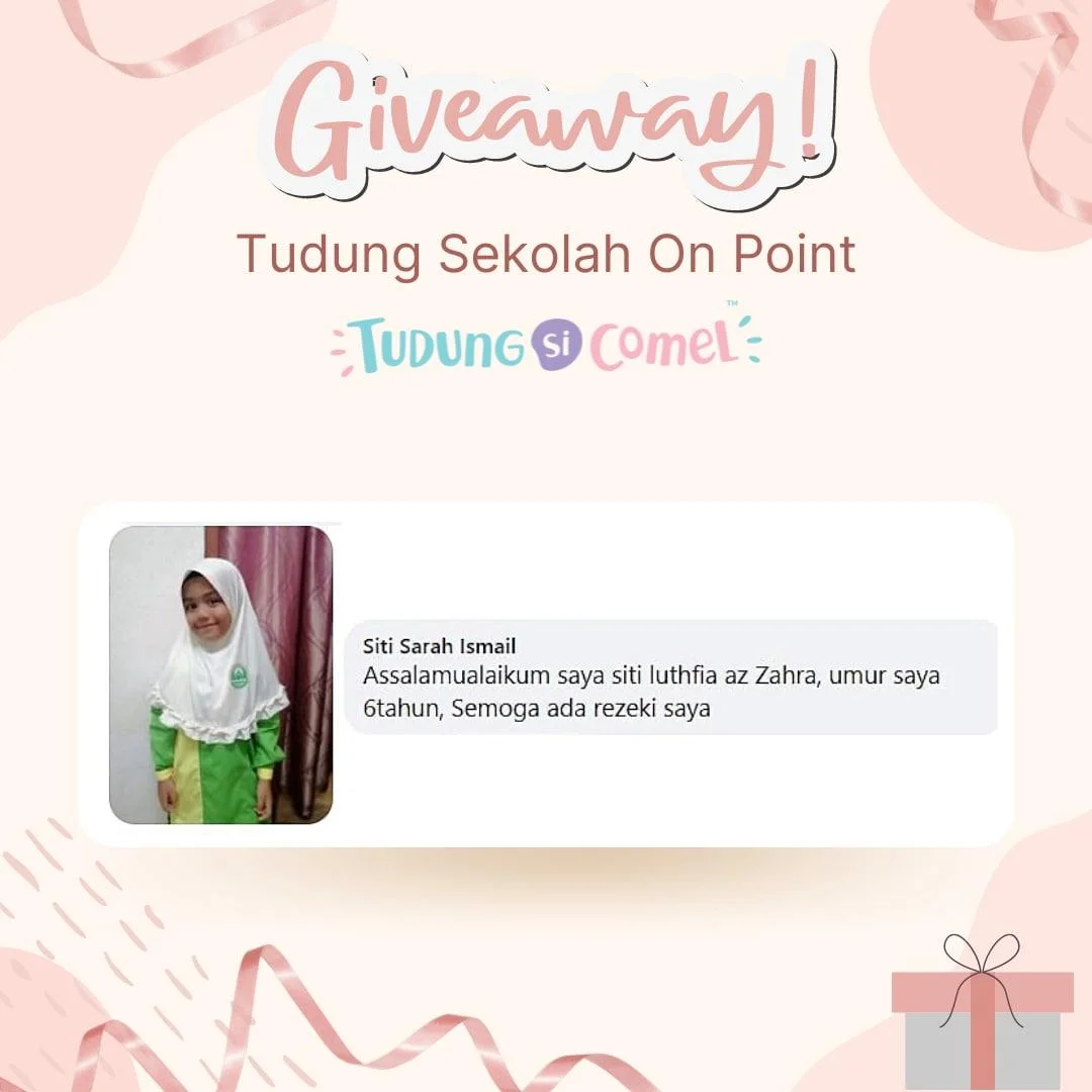 tudung sekolah tudungsicomel