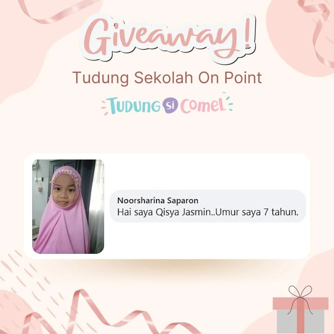 tudung sekolah kuning tudungsicomel